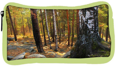 

Snoogg Eco Friendly Canvas Black Stones In Forest Designer Student Pen Pencil Case Coin Purse Pouch Cosmetic Makeup Bag (GREEN) Pouch(Multicolor)