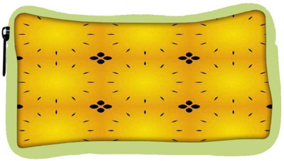 

Snoogg Eco Friendly Canvas Abstract Black Yellow Pattern Designer Student Pen Pencil Case Coin Purse Pouch Cosmetic Makeup Bag (GREEN) Pouch(Multicolor)