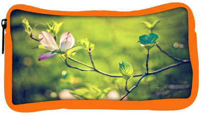 

Snoogg Eco Friendly Canvas Dark Pink Flower Designer Student Pen Pencil Case Coin Purse Pouch Cosmetic Makeup Bag (ORANGE) Pouch(Multicolor)
