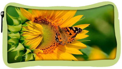 

Snoogg Eco Friendly Canvas Butterfly In Yellow Flower Designer Student Pen Pencil Case Coin Purse Pouch Cosmetic Makeup Bag (GREEN) Pouch(Multicolor)