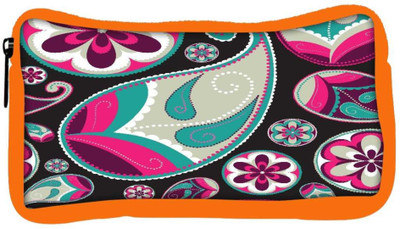 

Snoogg Eco Friendly Canvas Dark Abstract Pattern Designer Student Pen Pencil Case Coin Purse Pouch Cosmetic Makeup Bag (ORANGE) Pouch(Multicolor)