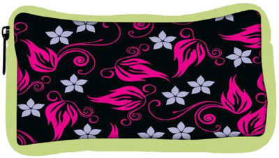 

Snoogg Eco Friendly Canvas Grey Pattern Pink Designer Student Pen Pencil Case Coin Purse Pouch Cosmetic Makeup Bag (GREEN) Pouch(Multicolor)
