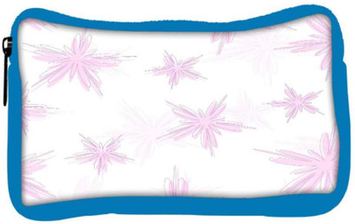 

Snoogg Eco Friendly Canvas Abstract Pink White Pattern Designer Student Pen Pencil Case Coin Purse Pouch Cosmetic Makeup Bag (BLUE) Pouch(Multicolor)