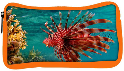 

Snoogg Eco Friendly Canvas Red Fish Designer Student Pen Pencil Case Coin Purse Pouch Cosmetic Makeup Bag (ORANGE) Pouch(Multicolor)