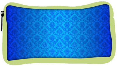 

Snoogg Eco Friendly Canvas Abstract Blue Pattern Design Designer Student Pen Pencil Case Coin Purse Pouch Cosmetic Makeup Bag (GREEN) Pouch(Multicolor)