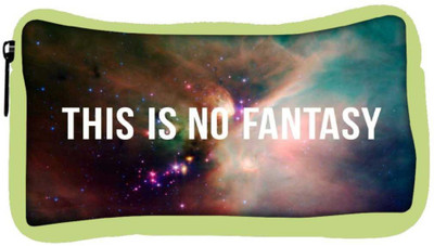 

Snoogg Eco Friendly Canvas This Is Not Fantasy Student Pen Pencil Case Coin Purse Pouch Cosmetic Makeup Bag (GREEN) Pouch(Multicolor)