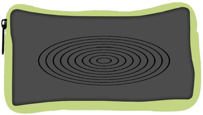 

Snoogg Eco Friendly Canvas Circular Target 2902 Student Pen Pencil Case Coin Purse Pouch Cosmetic Makeup Bag (GREEN) Pouch(Multicolor)