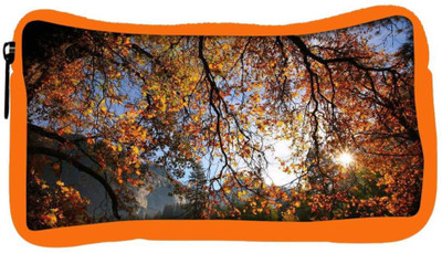

Snoogg Eco Friendly Canvas Day Light In Forest Designer Student Pen Pencil Case Coin Purse Pouch Cosmetic Makeup Bag (ORANGE) Pouch(Multicolor)