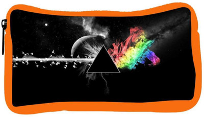 

Snoogg Eco Friendly Canvas Amazing Moon Designer Student Pen Pencil Case Coin Purse Pouch Cosmetic Makeup Bag (ORANGE) Pouch(Multicolor)