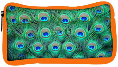 

Snoogg Eco Friendly Canvas Peacock Pattern 2 Student Pen Pencil Case Coin Purse Pouch Cosmetic Makeup Bag (ORANGE) Pouch(Multicolor)