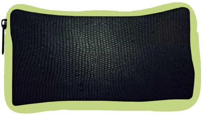 

Snoogg Eco Friendly Canvas Snake Skin Designer Student Pen Pencil Case Coin Purse Pouch Cosmetic Makeup Bag (GREEN) Pouch(Multicolor)