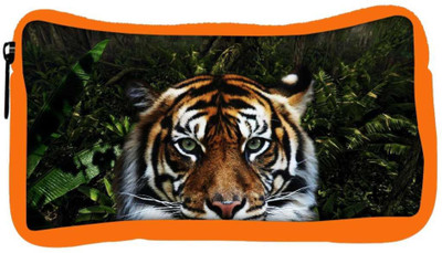 

Snoogg Eco Friendly Canvas Jungle Tiger Designer Student Pen Pencil Case Coin Purse Pouch Cosmetic Makeup Bag (ORANGE) Pouch(Multicolor)