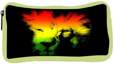 

Snoogg Eco Friendly Canvas Colourful Lion 2654 Student Pen Pencil Case Coin Purse Pouch Cosmetic Makeup Bag (GREEN) Pouch(Multicolor)