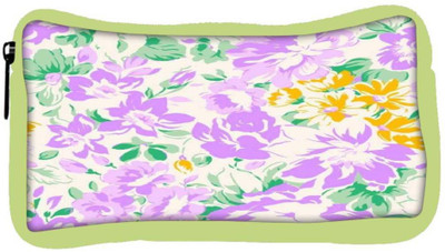 

Snoogg Eco Friendly Canvas White And Pink Floral Pattern 2482 Student Pen Pencil Case Coin Purse Pouch Cosmetic Makeup Bag (GREEN) Pouch(Multicolor)