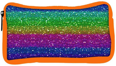 

Snoogg Eco Friendly Canvas Cool Colourful Pattern Student Pen Pencil Case Coin Purse Pouch Cosmetic Makeup Bag (ORANGE) Pouch(Multicolor)
