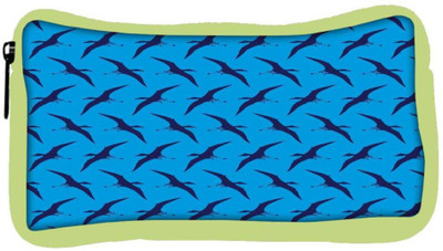 

Snoogg Eco Friendly Canvas Flying Dinosaur Blue Pattern Designer Student Pen Pencil Case Coin Purse Pouch Cosmetic Makeup Bag (GREEN) Pouch(Multicolor)