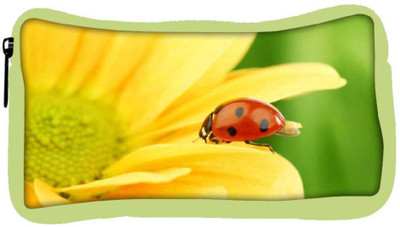 

Snoogg Eco Friendly Canvas Small Insect Designer Student Pen Pencil Case Coin Purse Pouch Cosmetic Makeup Bag (GREEN) Pouch(Multicolor)