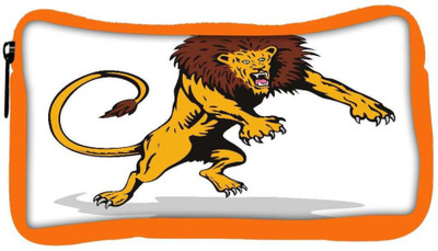 

Snoogg Eco Friendly Canvas Lion Big Cat Attacking Retro Student Pen Pencil Case Coin Purse Pouch Cosmetic Makeup Bag (ORANGE) Pouch(Multicolor)