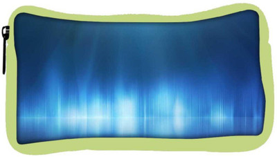 

Snoogg Eco Friendly Canvas Light Blue Design Designer Student Pen Pencil Case Coin Purse Pouch Cosmetic Makeup Bag (GREEN) Pouch(Multicolor)