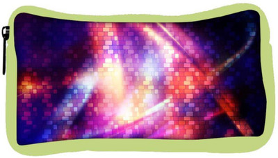 

Snoogg Eco Friendly Canvas Digital Groove Designer Student Pen Pencil Case Coin Purse Pouch Cosmetic Makeup Bag (GREEN) Pouch(Multicolor)
