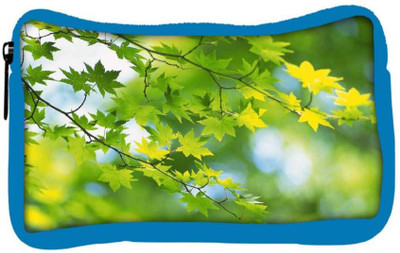 

Snoogg Eco Friendly Canvas Leavesin Branches Designer Student Pen Pencil Case Coin Purse Pouch Cosmetic Makeup Bag (BLUE) Pouch(Multicolor)