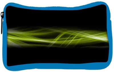 

Snoogg Eco Friendly Canvas Lite Green Abstract Design Designer Student Pen Pencil Case Coin Purse Pouch Cosmetic Makeup Bag (BLUE) Pouch(Multicolor)