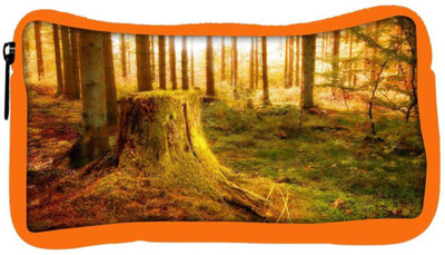 

Snoogg Eco Friendly Canvas Cutting The Tree Designer Student Pen Pencil Case Coin Purse Pouch Cosmetic Makeup Bag (ORANGE) Pouch(Multicolor)