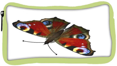 

Snoogg Eco Friendly Canvas Butterfly Student Pen Pencil Case Coin Purse Pouch Cosmetic Makeup Bag (GREEN) Pouch(Multicolor)