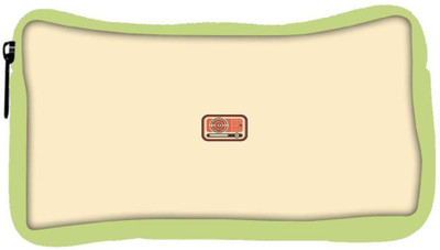 

Snoogg Eco Friendly Canvas Human And Computer Designer Student Pen Pencil Case Coin Purse Pouch Cosmetic Makeup Bag (GREEN) Pouch(Multicolor)
