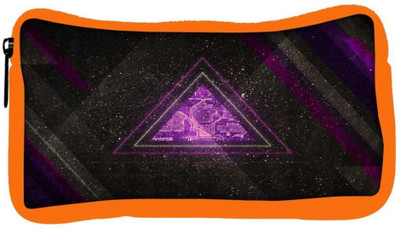 

Snoogg Eco Friendly Canvas Zoyd Dimensions Student Pen Pencil Case Coin Purse Pouch Cosmetic Makeup Bag (ORANGE) Pouch(Multicolor)