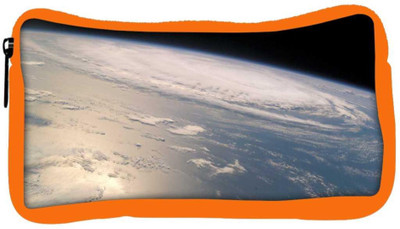 

Snoogg Eco Friendly Canvas Clouds In Earth Designer Student Pen Pencil Case Coin Purse Pouch Cosmetic Makeup Bag (ORANGE) Pouch(Multicolor)