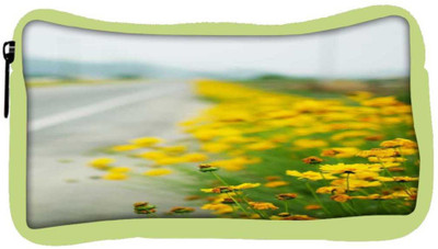 

Snoogg Eco Friendly Canvas Roadside Student Pen Pencil Case Coin Purse Pouch Cosmetic Makeup Bag (GREEN) Pouch(Multicolor)