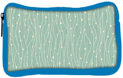 

Snoogg Eco Friendly Canvas Colorful Pattern Design Designer Student Pen Pencil Case Coin Purse Pouch Cosmetic Makeup Bag (BLUE) Pouch(Multicolor)