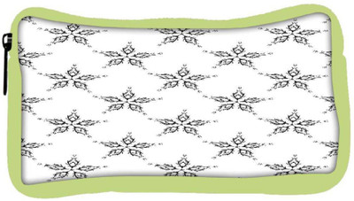 

Snoogg Eco Friendly Canvas Grey Floral Star Designer Student Pen Pencil Case Coin Purse Pouch Cosmetic Makeup Bag (GREEN) Pouch(Multicolor)