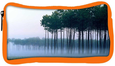 

Snoogg Eco Friendly Canvas Smog And Trees Designer Student Pen Pencil Case Coin Purse Pouch Cosmetic Makeup Bag (ORANGE) Pouch(Multicolor)