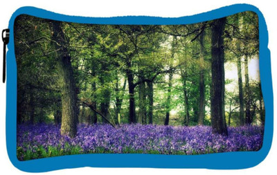 

Snoogg Eco Friendly Canvas Purple Small Plants Designer Student Pen Pencil Case Coin Purse Pouch Cosmetic Makeup Bag (BLUE) Pouch(Multicolor)