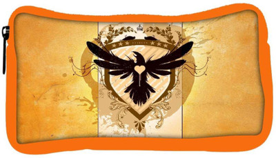 

Snoogg Eco Friendly Canvas Coat Of Arms With The Bird Designer Student Pen Pencil Case Coin Purse Pouch Cosmetic Makeup Bag (ORANGE) Pouch(Multicolor)
