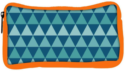 

Snoogg Eco Friendly Canvas Traingle Colourful Student Pen Pencil Case Coin Purse Pouch Cosmetic Makeup Bag (ORANGE) Pouch(Multicolor)