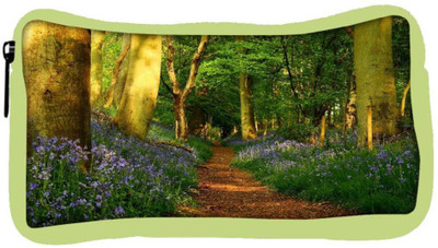 

Snoogg Eco Friendly Canvas Blossom Trees Designer Student Pen Pencil Case Coin Purse Pouch Cosmetic Makeup Bag (GREEN) Pouch(Multicolor)
