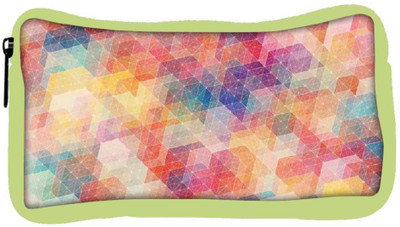 

Snoogg Eco Friendly Canvas Cool Pattern Student Pen Pencil Case Coin Purse Pouch Cosmetic Makeup Bag (GREEN) Pouch(Multicolor)