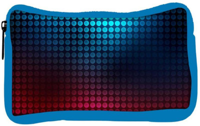 

Snoogg Eco Friendly Canvas Blue And Red Pattern Design Designer Student Pen Pencil Case Coin Purse Pouch Cosmetic Makeup Bag (BLUE) Pouch(Multicolor)