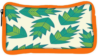 

Snoogg Eco Friendly Canvas A Seamless Leaf Pattern Student Pen Pencil Case Coin Purse Pouch Cosmetic Makeup Bag (ORANGE) Pouch(Multicolor)