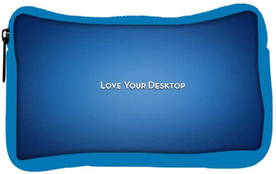

Snoogg Eco Friendly Canvas Love Your Desktop Blue Designer Student Pen Pencil Case Coin Purse Pouch Cosmetic Makeup Bag (BLUE) Pouch(Multicolor)