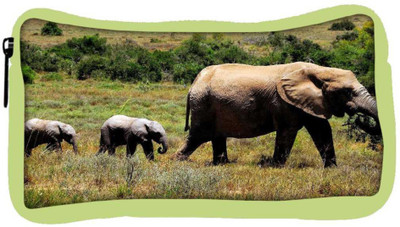 

Snoogg Eco Friendly Canvas Elephant Walking In Water Designer Student Pen Pencil Case Coin Purse Pouch Cosmetic Makeup Bag (GREEN) Pouch(Multicolor)