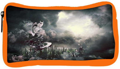 

Snoogg Eco Friendly Canvas Nature View Animated Designer Student Pen Pencil Case Coin Purse Pouch Cosmetic Makeup Bag (ORANGE) Pouch(Multicolor)
