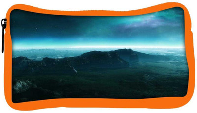 

Snoogg Eco Friendly Canvas Neon Planet Designer Student Pen Pencil Case Coin Purse Pouch Cosmetic Makeup Bag (ORANGE) Pouch(Multicolor)