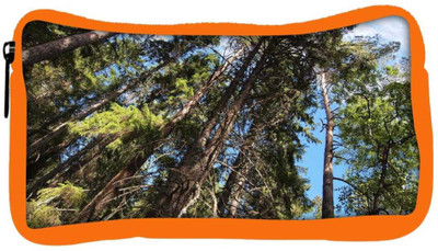 

Snoogg Eco Friendly Canvas Abstract Tree Designer Student Pen Pencil Case Coin Purse Pouch Cosmetic Makeup Bag (ORANGE) Pouch(Multicolor)