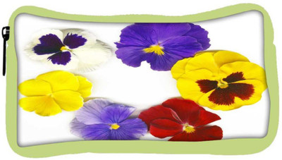 

Snoogg Eco Friendly Canvas A Circle Made Of Colorful Viola Tricolor Student Pen Pencil Case Coin Purse Pouch Cosmetic Makeup Bag (GREEN) Pouch(Multicolor)