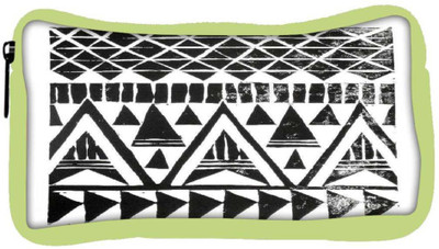 

Snoogg Eco Friendly Canvas Sketch Aztec Student Pen Pencil Case Coin Purse Pouch Cosmetic Makeup Bag (GREEN) Pouch(Multicolor)