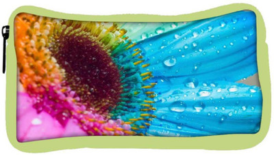 

Snoogg Eco Friendly Canvas Water Colorful Flowers Designer Student Pen Pencil Case Coin Purse Pouch Cosmetic Makeup Bag (GREEN) Pouch(Multicolor)